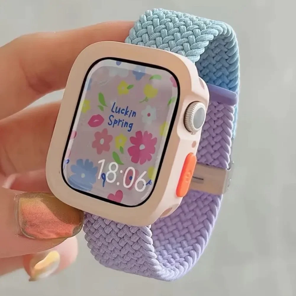 Pastel Clear Apple Watch Bumpers | 44mm